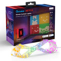 RGBIC smart curtain light set with 400 LEDs, Wi‑Fi LED light art canvas